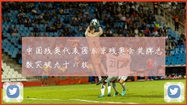 中国残奥代表团东京残奥会奖牌总数突破九十六枚