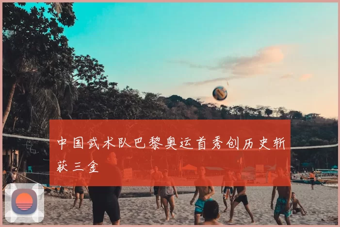 中国武术队巴黎奥运首秀创历史斩获三金